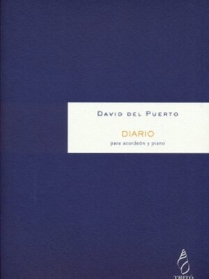 cover image of Diario, per a acordió i piano